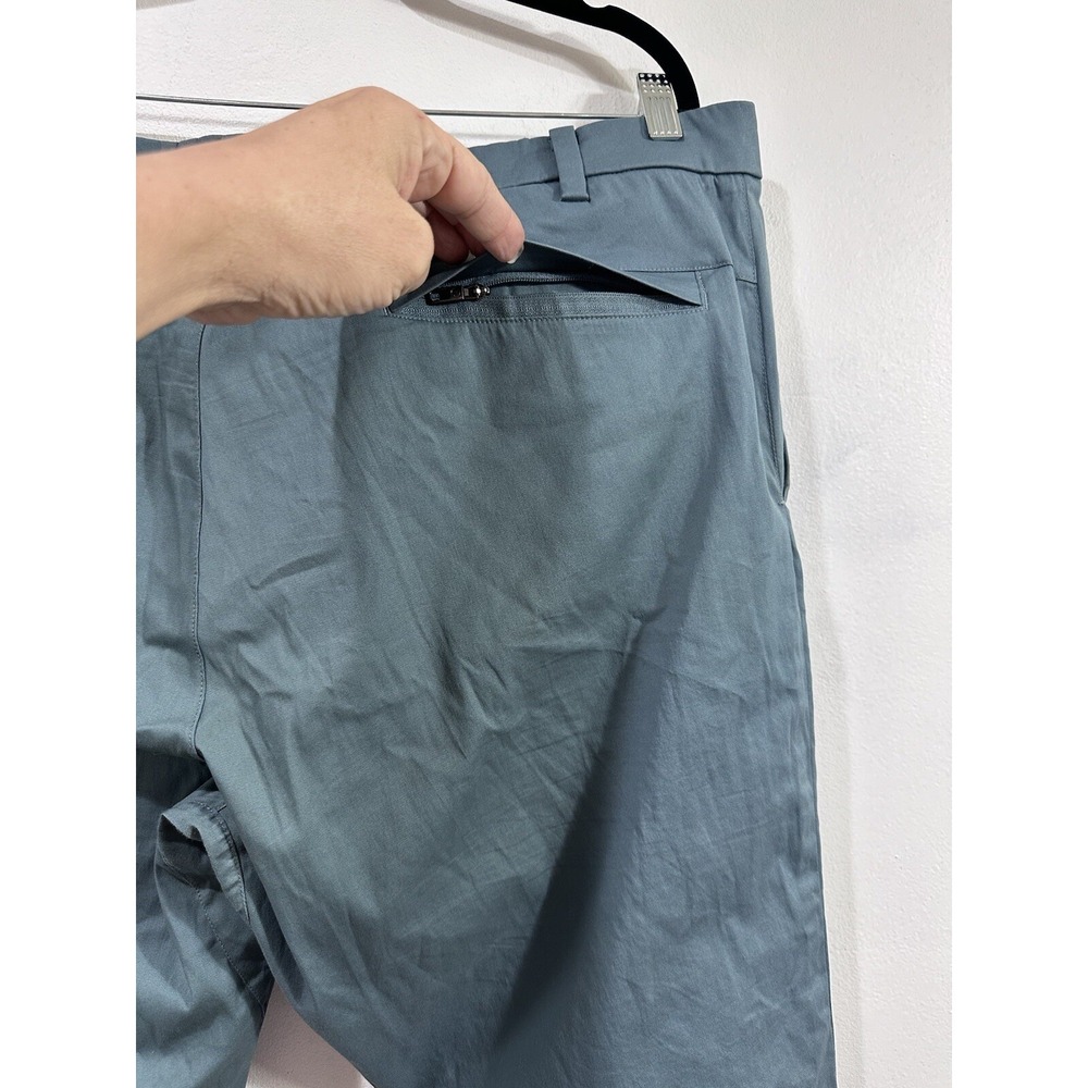 Lululemon Chinos Cropped Pants Casual Everyday Trousers Blue Size Unknown - Picture 6 of 13